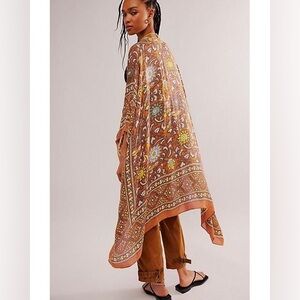 Free People Magic Dance Border Print Kimono